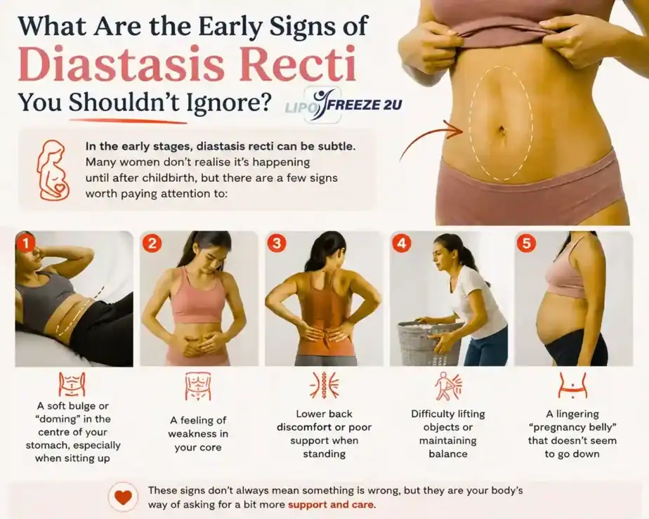What Are the Early Signs of Diastasis Recti You Shouldn’t Ignore Buckinghamshire?