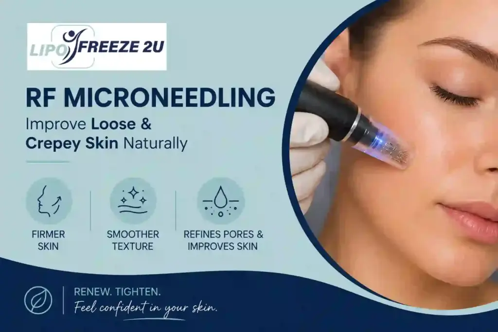 Can RF Microneedling Help Improve Loose and Crepey Skin Buckinghamshire?